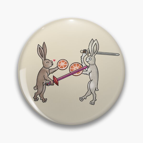 Item preview, Love-struck Rabbits Combat - Smooch Sword designed and sold by MargiKnights.
