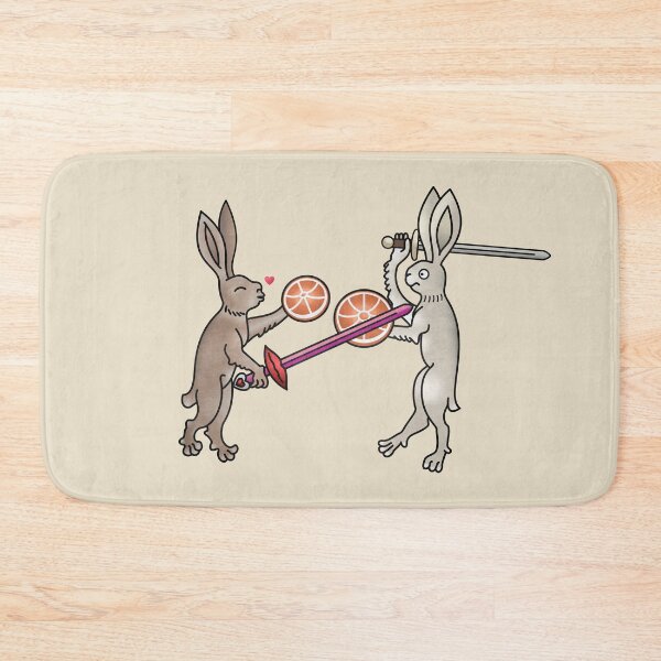 Item preview, Love-struck Rabbits Combat - Smooch Sword designed and sold by MargiKnights.