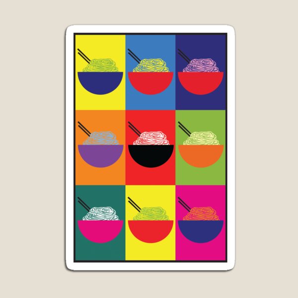 Pop Pho Art Magnet