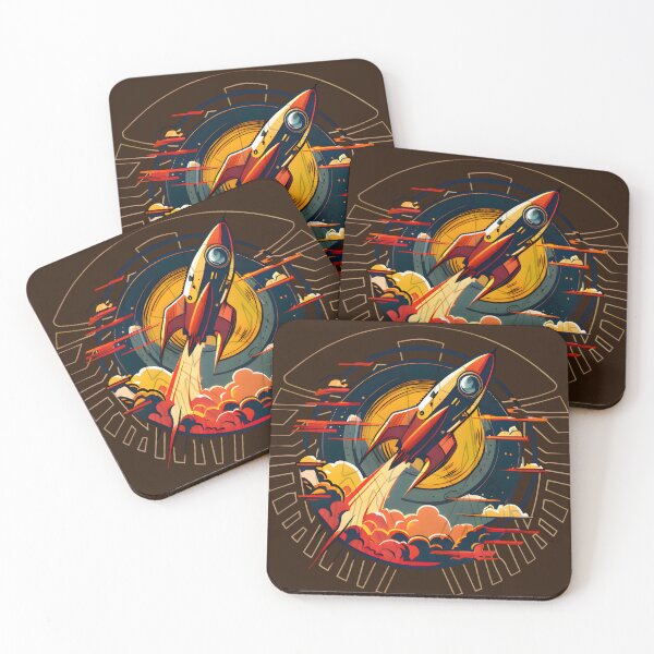 Item preview, Space Rocket  designed and sold by MoonRag.