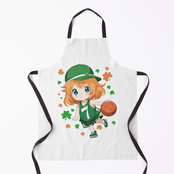 Item preview, Happy 07Th Birthday BasketBall Cute Anime Girl 07 Years Old designed and sold by ColorFlick.