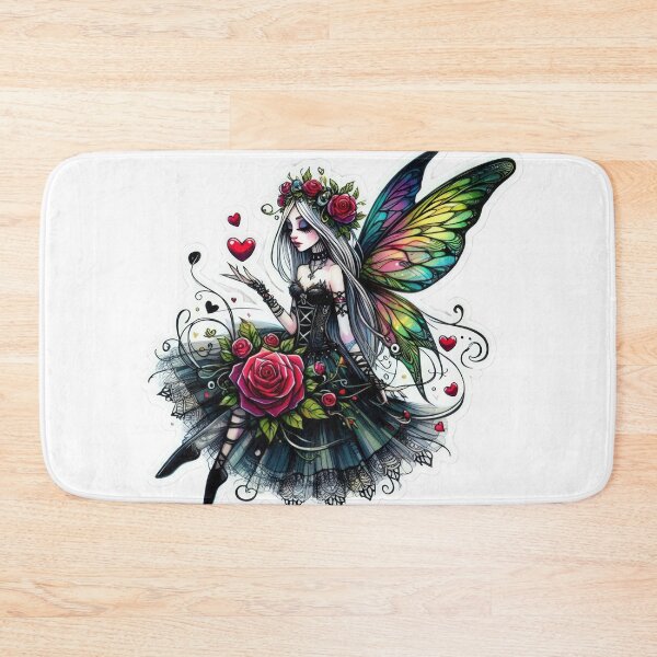Item preview, Gothic fairy valentines day  goth Sticker designed and sold by Expressions-Sel.