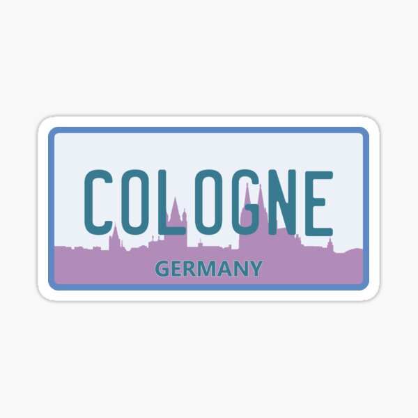 Cologne Germany Sticker