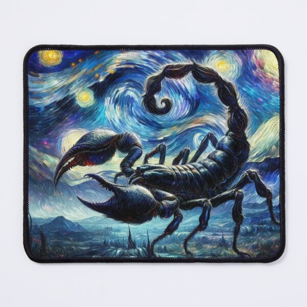 Item preview, Scorpio  Zodiac sign inspired by Van Gogh designed and sold by ZodiBlend.