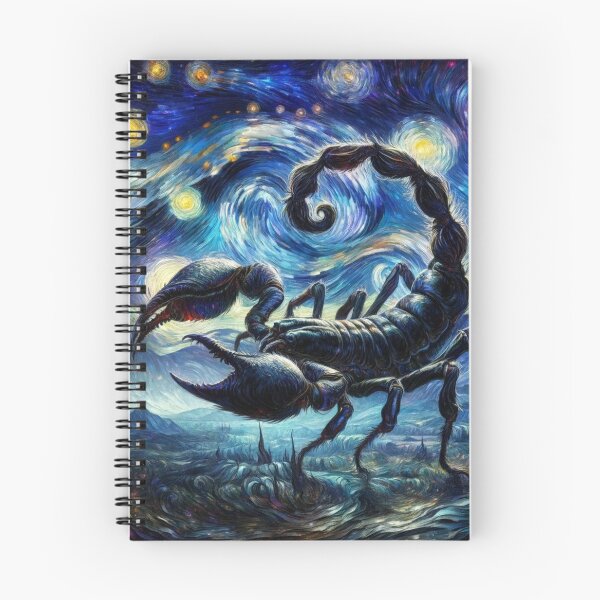 Item preview, Scorpio  Zodiac sign inspired by Van Gogh designed and sold by ZodiBlend.