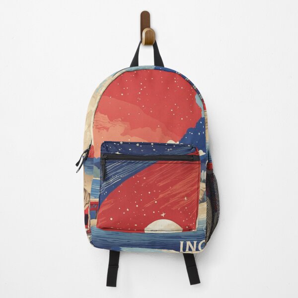 Item preview, Incheon South Korea Starry Night Tourism Vintage Poster designed and sold by TravelersGems.