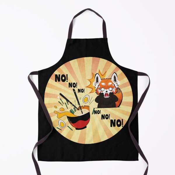 Item preview, Scared Red Panda Ramen Kawaii designed and sold by ViViTulip.