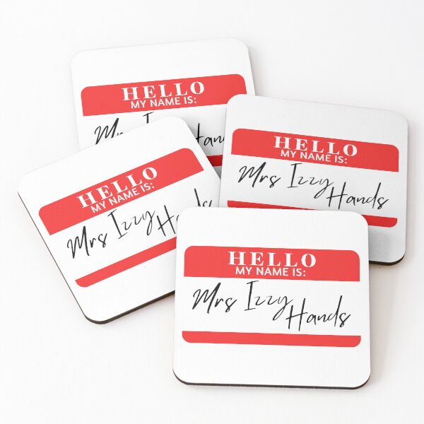 Item preview, Hello, my name is Mrs Izzy Hands designed and sold by AdhdPunk.
