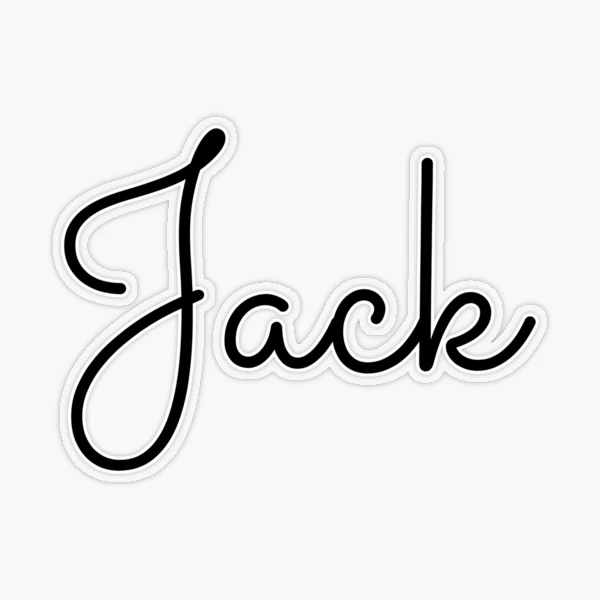 Jackk Of Names In Cursive Tattoos Classic Name Tattoo Designs King