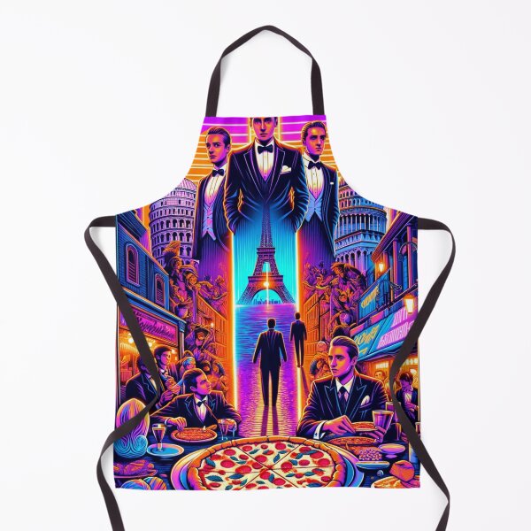 Item preview, Romantic Pizza in Paris designed and sold by WzzupCobra.