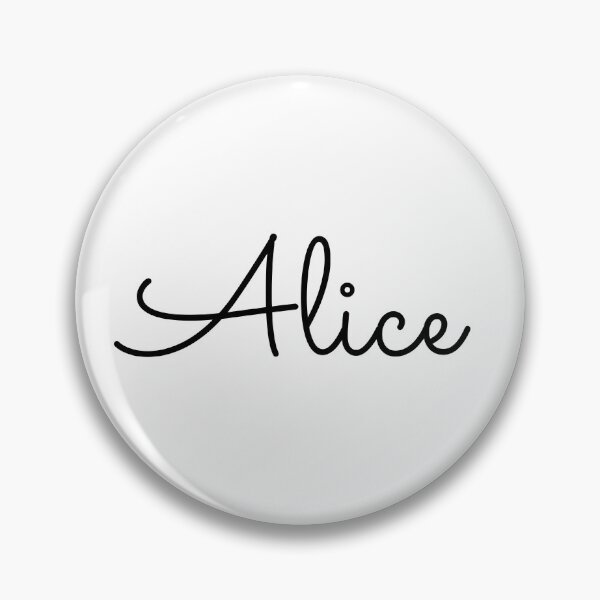 Item preview, Writing Alice Name Label  designed and sold by NormadWorld.
