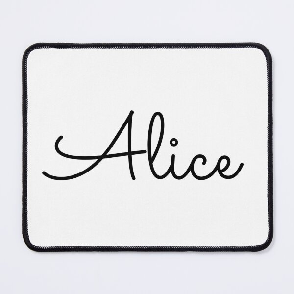Item preview, Writing Alice Name Label designed and sold by NormadWorld.