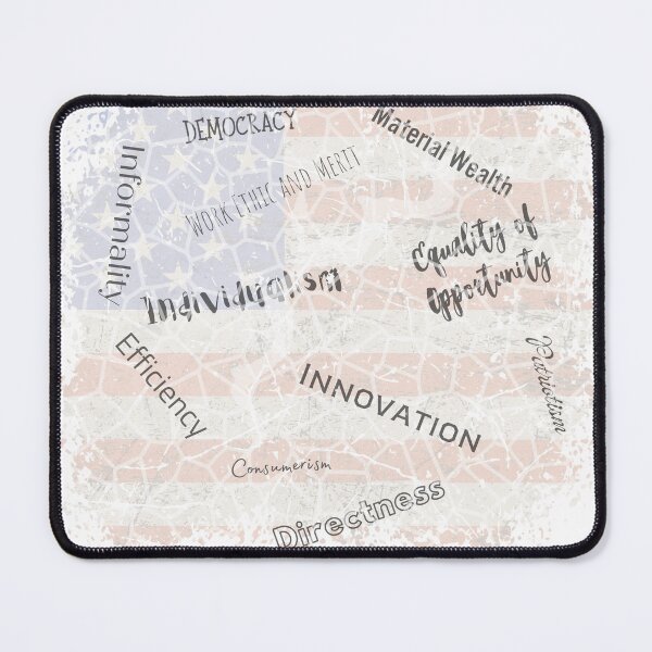 Item preview, American mosaic of values designed and sold by LuxProCoolShirt.