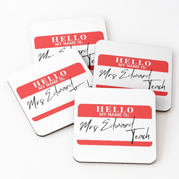 Item preview, Hello, my name is Mrs Edward Teach designed and sold by AdhdPunk.