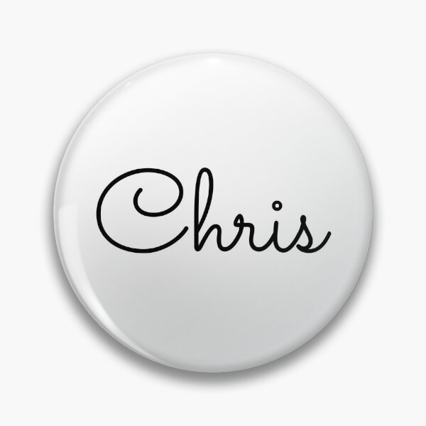 Item preview, Writing Chris Name Label  designed and sold by NormadWorld.