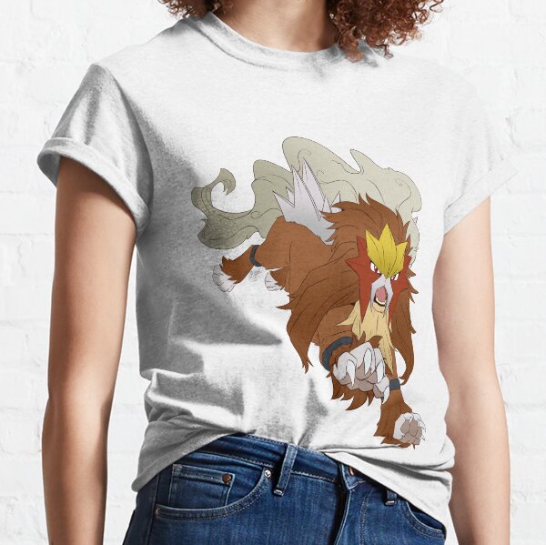 Camisa Mangá Entei E Raikou - Pokémon