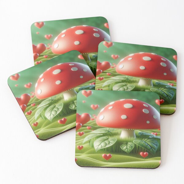Item preview, Mushroom Magic: Valentine's Culinary Delights designed and sold by InspireArtz.