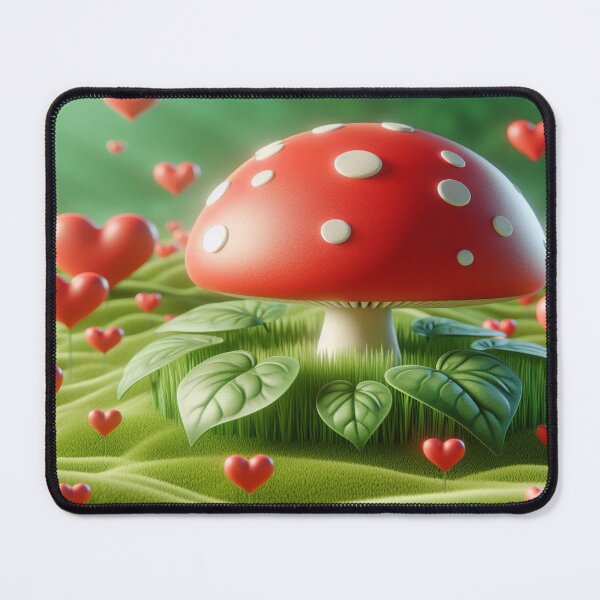 Item preview, Mushroom Magic: Valentine's Culinary Delights designed and sold by InspireArtz.