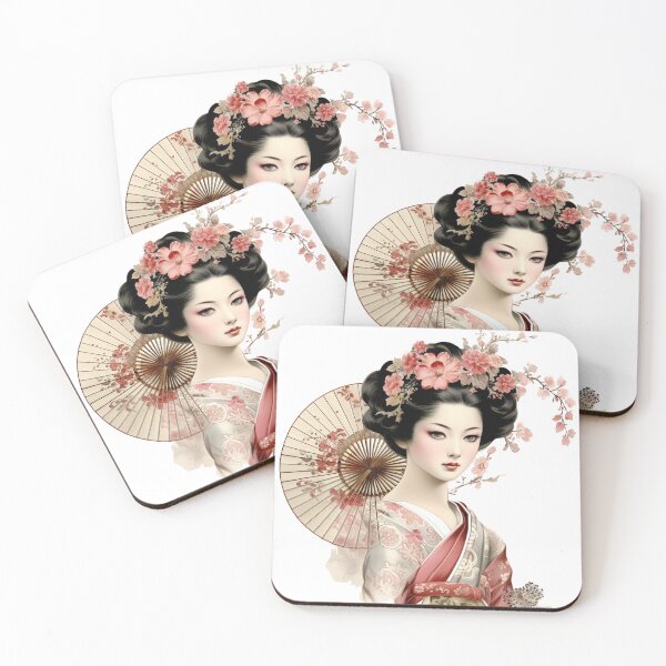 Item preview, Mystic Elegance: Portrait of a Geisha_12 designed and sold by BorczVisuals.