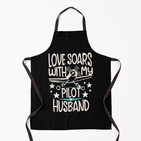 Item preview, Love Soars With My Pilot Husband Pilot Wife designed and sold by DomTeesHaven.