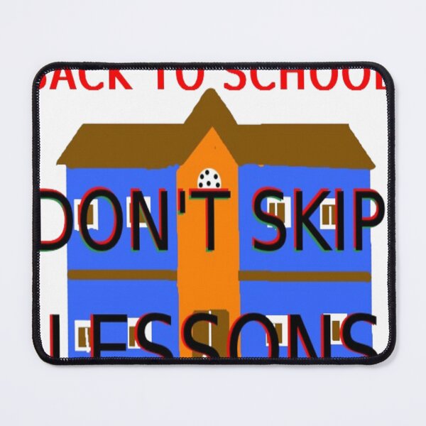 Item preview, Don't Skip Lessons Illustration designed and sold by 3triadstore.