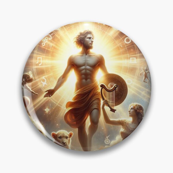Item preview, Leo Zodiac sign inspired by a Greek god designed and sold by ZodiBlend.