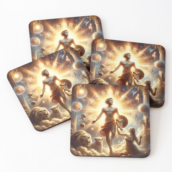 Item preview, Leo Zodiac sign inspired by a Greek god designed and sold by ZodiBlend.