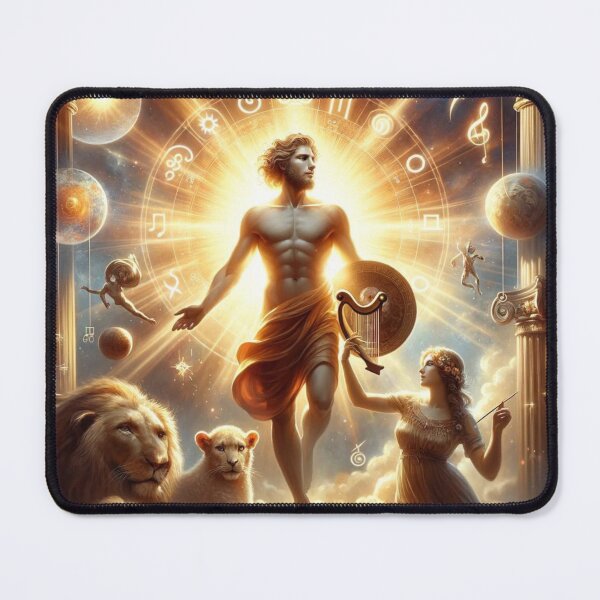 Item preview, Leo Zodiac sign inspired by a Greek god designed and sold by ZodiBlend.