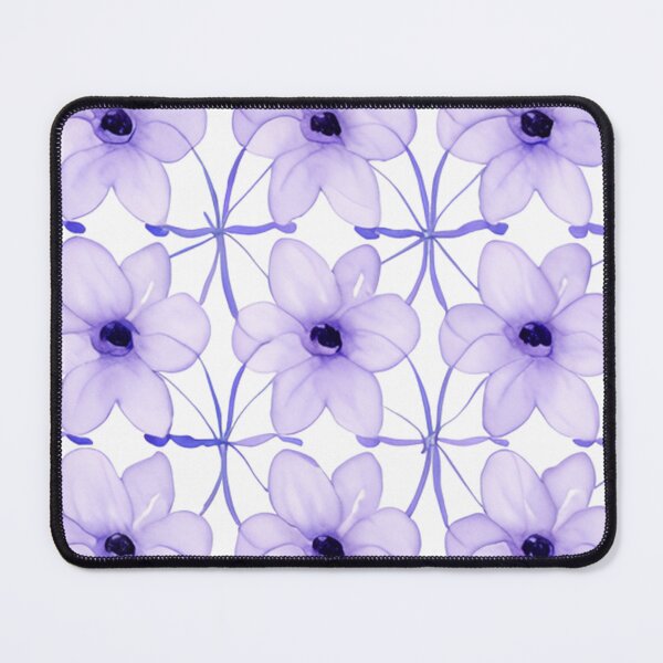 Item preview, Abstract violet floral Seamless Pattern designed and sold by curlew28.