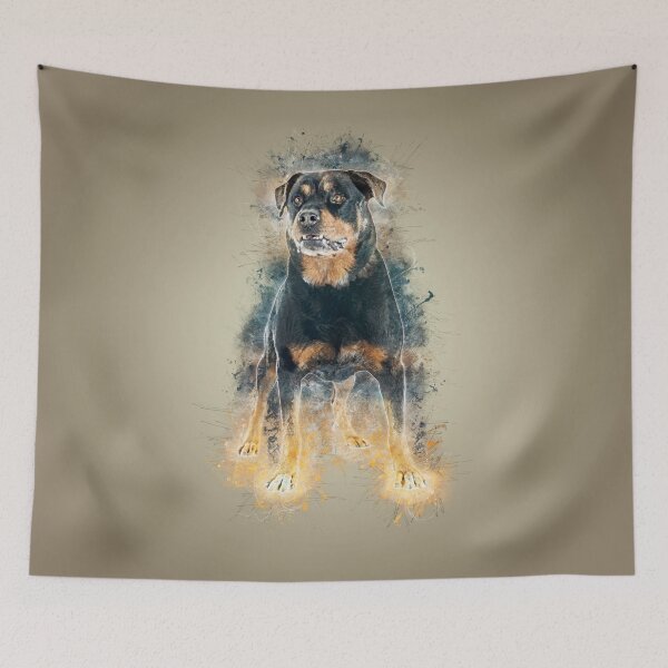 Item preview, Rottweiler  - Metzgerhund Digital Art designed and sold by k9printart.