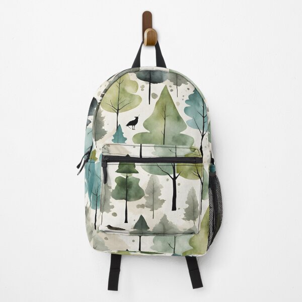 Item preview, Forest pattern watercolors designed and sold by Naturitude.