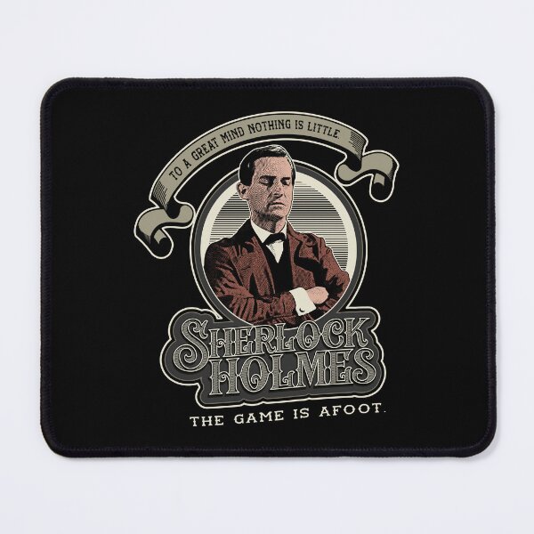 Item preview, Jeremy Brett as SH: Antique Victorian Emblem   designed and sold by imageren.