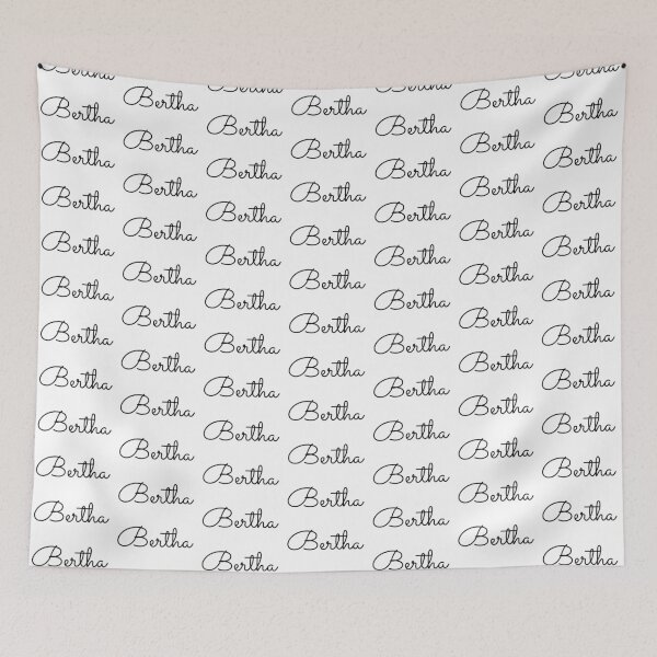 Item preview, Writing Bertha Name Label designed and sold by NormadWorld.
