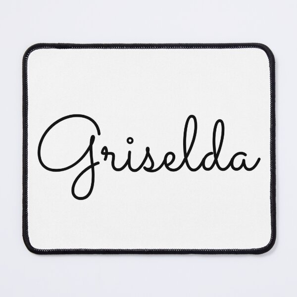 Item preview, Writing Griselda Name Label designed and sold by NormadWorld.