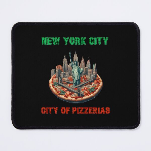 Item preview, New York City, City of Pizzerias designed and sold by HeadTurningArt.