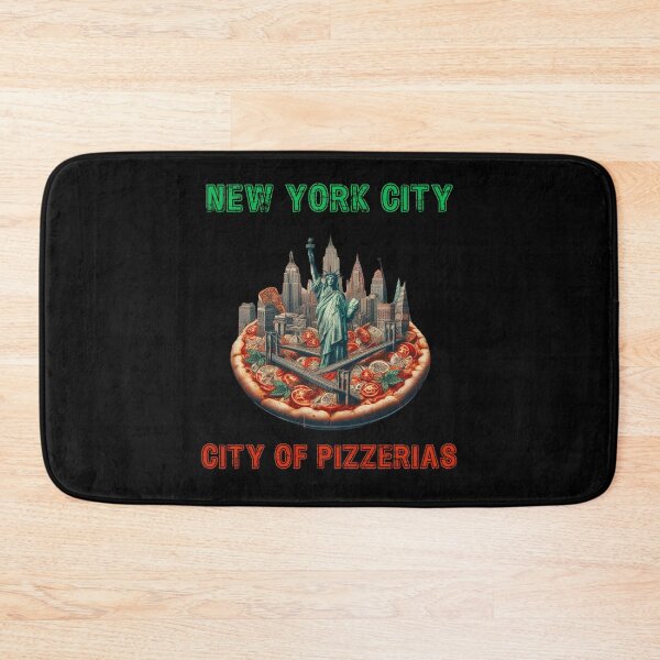 Item preview, New York City, City of Pizzerias designed and sold by HeadTurningArt.
