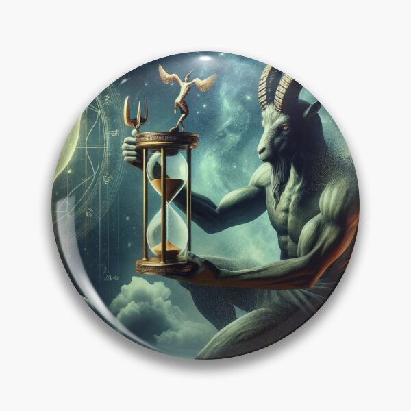 Item preview, Capricorn Zodiac sign inspired by a Greek god designed and sold by ZodiBlend.