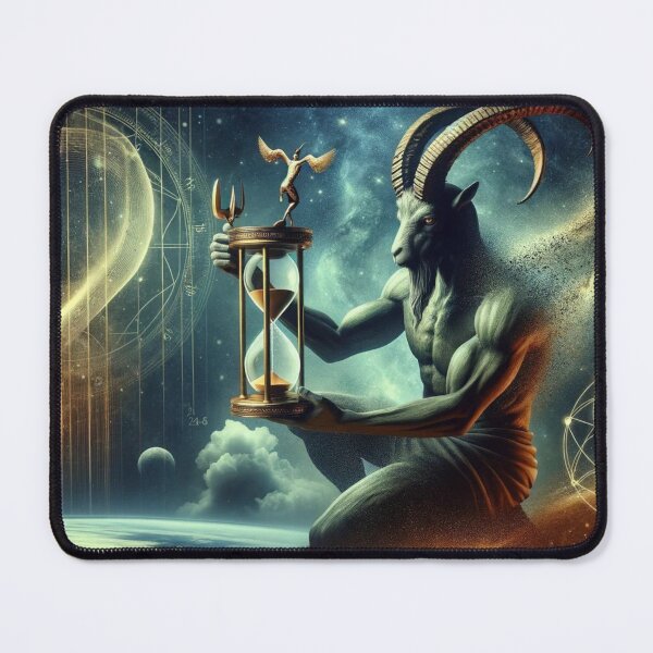 Item preview, Capricorn Zodiac sign inspired by a Greek god designed and sold by ZodiBlend.