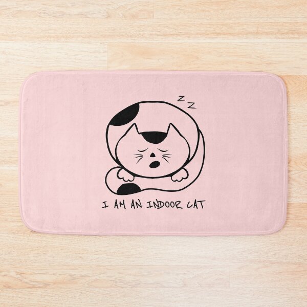 Item preview, I am an indoor cat - cute introvert cat designed and sold by stayartsy07.