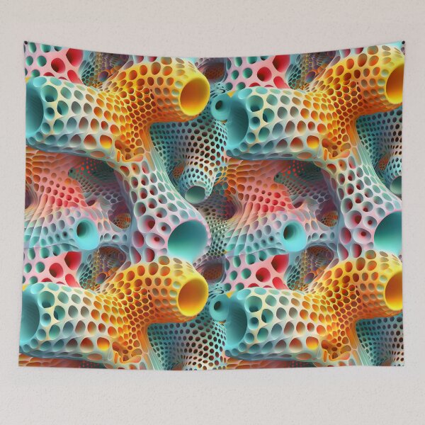 Item preview, 3D Abstract Geometric Seamless Pattern designed and sold by Apkdesigner.