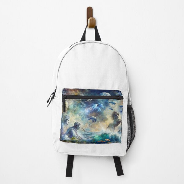 Item preview, Pisces Zodiac sign inspired by a Greek god designed and sold by ZodiBlend.
