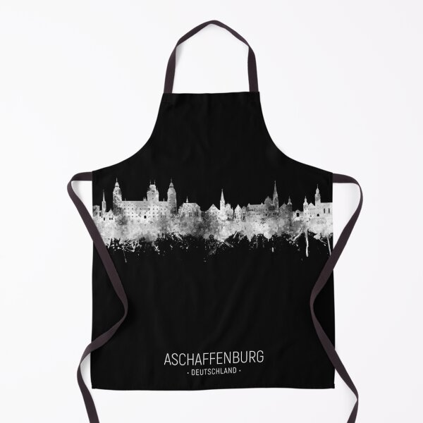 Artikelvorschau, Aschaffenburg Deutschland Skyline entworfen und verkauft von ArtPrints.