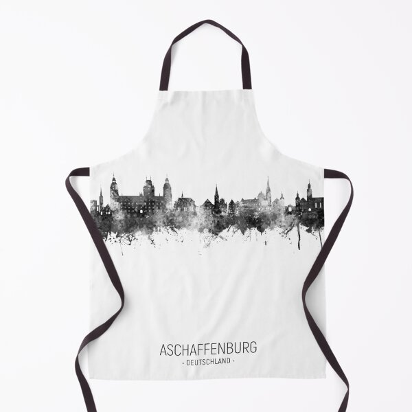 Artikelvorschau, Aschaffenburg Deutschland Skyline entworfen und verkauft von ArtPrints.