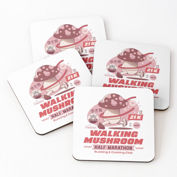 Item preview, Walking Mushroom Marathon designed and sold by Lagelantee.