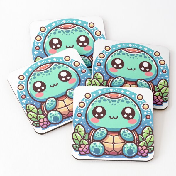 Item preview, Adorable Space Turtle Illustration designed and sold by tortugasadventu.