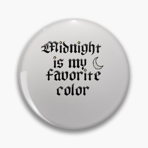 Item preview, Midnight is My Favorite Color  designed and sold by JaygiesDesign.
