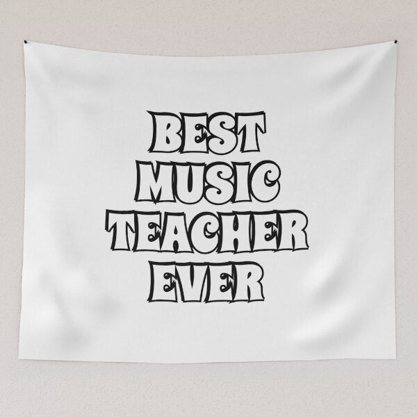 Item preview, Best music teacher ever - music educator designed and sold by Inspirationmotivation.
