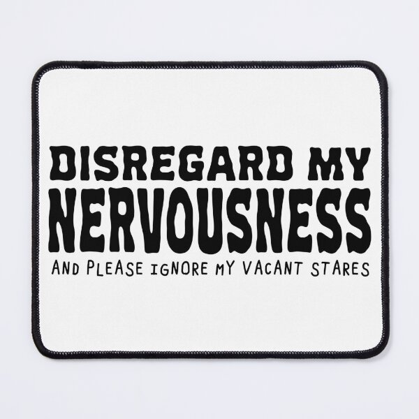 Item preview, Disregard My Nervousness | Folk Punk designed and sold by theoralcollage.