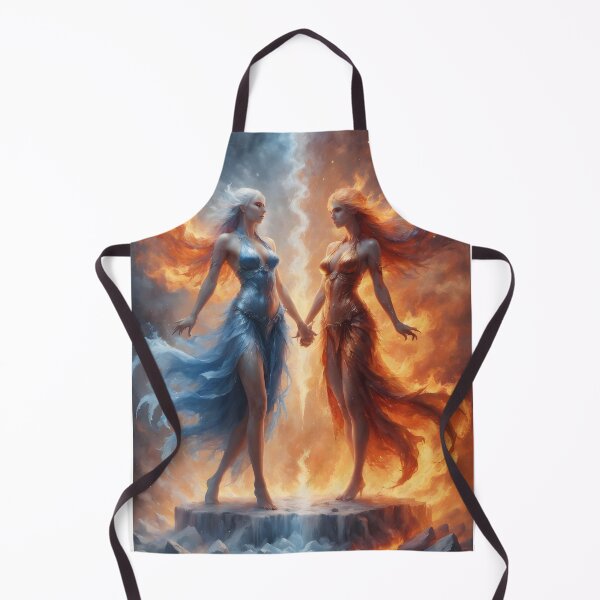 Item preview, Fire and Ice designed and sold by Geek-Girl-Art.