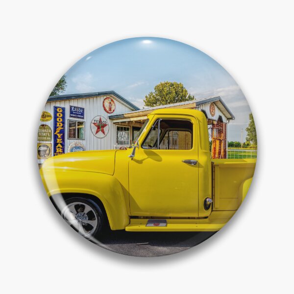 Item preview, 1954 Yellow Ford F100 Truck Side designed and sold by mljdwhite.